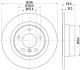 HELLA Bremsscheibe 8DD 355 128-371