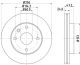 HELLA Bremsscheibe 8DD 355 111-361