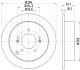 HELLA Bremsscheibe 8DD 355 111-421
