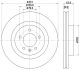 HELLA Bremsscheibe 8DD 355 111-481