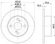 HELLA Bremsscheibe 8DD 355 111-711