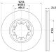 HELLA Bremsscheibe 8DD 355 111-731