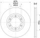 HELLA Bremsscheibe 8DD 355 111-741
