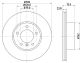 HELLA Bremsscheibe 8DD 355 111-921