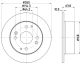 HELLA Bremsscheibe 8DD 355 112-011
