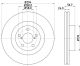 HELLA Bremsscheibe 8DD 355 112-051