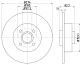 HELLA Bremsscheibe 8DD 355 112-211