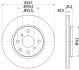 HELLA Bremsscheibe 8DD 355 112-311