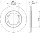 HELLA Bremsscheibe 8DD 355 118-061