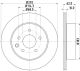 HELLA Bremsscheibe 8DD 355 118-711