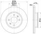 HELLA Bremsscheibe 8DD 355 112-471