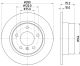 HELLA Bremsscheibe 8DD 355 112-641