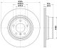 HELLA Bremsscheibe 8DD 355 128-531