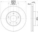 HELLA Bremsscheibe 8DD 355 112-731