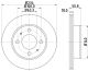 HELLA Bremsscheibe 8DD 355 112-761