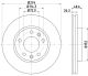 HELLA Bremsscheibe 8DD 355 112-771