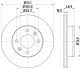 HELLA Bremsscheibe 8DD 355 112-791