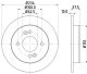HELLA Bremsscheibe 8DD 355 112-801