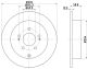 HELLA Bremsscheibe 8DD 355 118-801