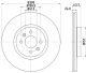 HELLA Bremsscheibe 8DD 355 113-061