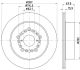 HELLA Bremsscheibe 8DD 355 113-151