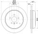 HELLA Bremsscheibe 8DD 355 113-211