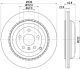HELLA Bremsscheibe 8DD 355 128-611