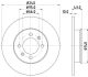 HELLA Bremsscheibe 8DD 355 113-361