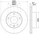 HELLA Bremsscheibe 8DD 355 113-391