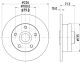 HELLA Bremsscheibe 8DD 355 113-411