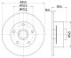HELLA Bremsscheibe 8DD 355 120-151