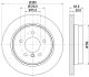 HELLA Bremsscheibe 8DD 355 117-831