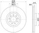 HELLA Bremsscheibe 8DD 355 117-461
