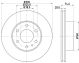 HELLA Bremsscheibe 8DD 355 117-471