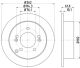 HELLA Bremsscheibe 8DD 355 113-641