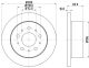HELLA Bremsscheibe 8DD 355 113-711