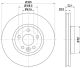 HELLA Bremsscheibe 8DD 355 118-831