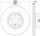 HELLA Bremsscheibe 8DD 355 117-741