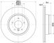 HELLA Bremsscheibe 8DD 355 117-761