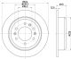 HELLA Bremsscheibe 8DD 355 114-041