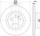HELLA Bremsscheibe 8DD 355 118-871