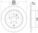 HELLA Bremsscheibe 8DD 355 118-911