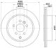 HELLA Bremsscheibe 8DD 355 118-921