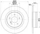 HELLA Bremsscheibe 8DD 355 114-211