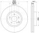 HELLA Bremsscheibe 8DD 355 118-931