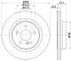 HELLA Bremsscheibe 8DD 355 118-941