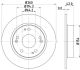 HELLA Bremsscheibe 8DD 355 118-991
