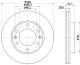 HELLA Bremsscheibe 8DD 355 114-341