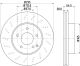 HELLA Bremsscheibe 8DD 355 114-391