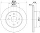 HELLA Bremsscheibe 8DD 355 114-421